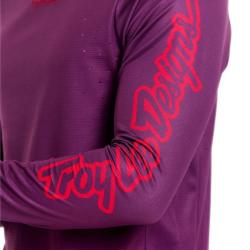 Джърси за колоездене с дълъг ръкав Troy Lee Designs Skyline Pro Flow Camo Carbon